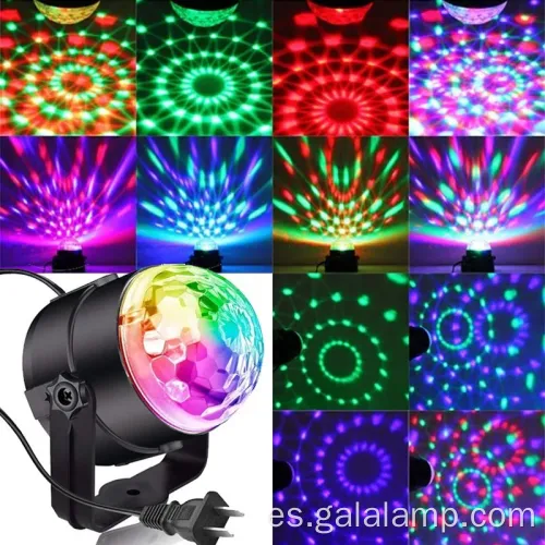 Luz de proyección RGB de estilo disco para decoración navideña